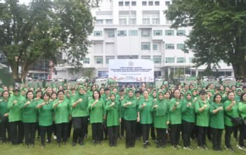 Peringati HUT ke-80, Persit KCK Koorcabrem 131 Gelar Lomba Permainan Tradisional