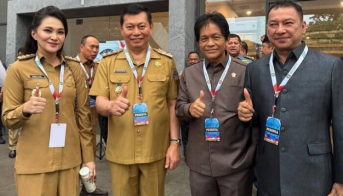 Hadiri Rakornas di SICC, Ketua DPRD Sulut Fransiscus Silangen Perkuat Sinergi Pusat-Daerah