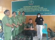 Persit Kartika Chandra Kirana Kodim 1301/Sangihe Gelar Donor Darah Sambut HUT ke-80
