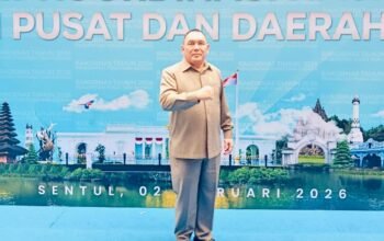 Ketua DPRD Sangihe Hadiri Langsung Rakornas 2026 di SICC Bogor