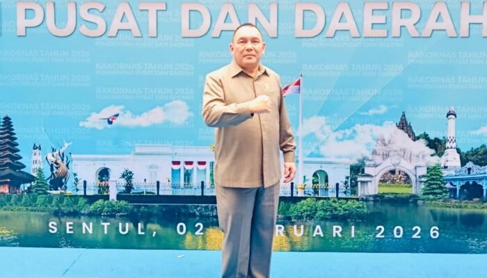 Ketua DPRD Sangihe Hadiri Langsung Rakornas 2026 di SICC Bogor