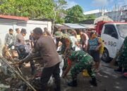 TNI-Polri dan Pemerintah Kecamatan Tagulandang Bersinergi Wujudkan Gerakan Indonesia ASRI