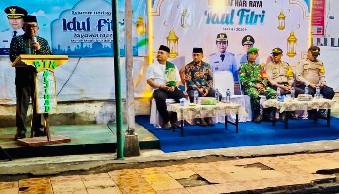 Danramil 1301-02/Siau Hadiri Pawai Takbiran Idul Fitri 1447 H di Kabupaten Sitaro