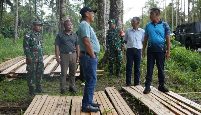Pangdam XIII/Merdeka Tinjau Lahan Pembangunan Yonif Teritorial Pembangunan di Kepulauan Talaud