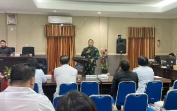 Dandim Bitung Perkuat Ekonomi Desa Lewat Sosialisasi KDKMP di Musrenbang RKPD Minahasa Utara 2027