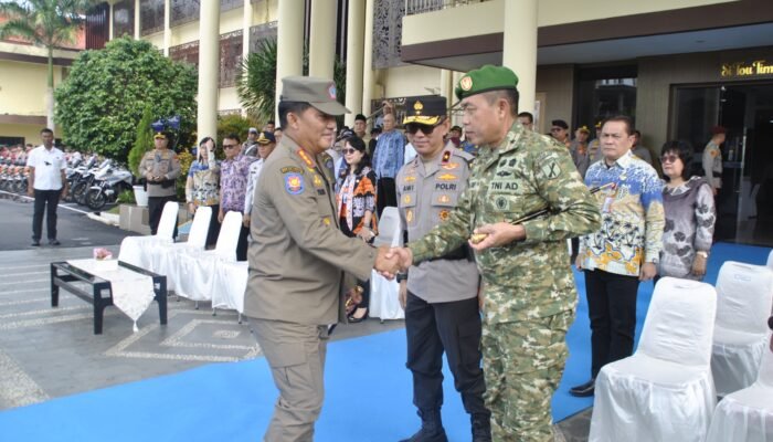 Hadiri Apel Gelar Pasukan, Danrem 131/Santiago Siap Dukung Operasi Ketupat Samrat 2026