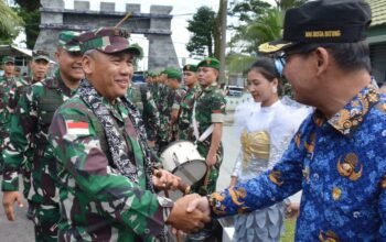 Silaturahmi dan Buka Puasa Safari Ramadan Pangdam XIII/Merdeka di Kodim 1310/Bitung