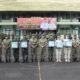 Danrem 131/Santiago Pimpin Apel Pemberangkatan Cuti Lebaran dan Bagi Bingkisan Idul Fitri untuk Prajurit dan PNS Makorem 131/Santiago