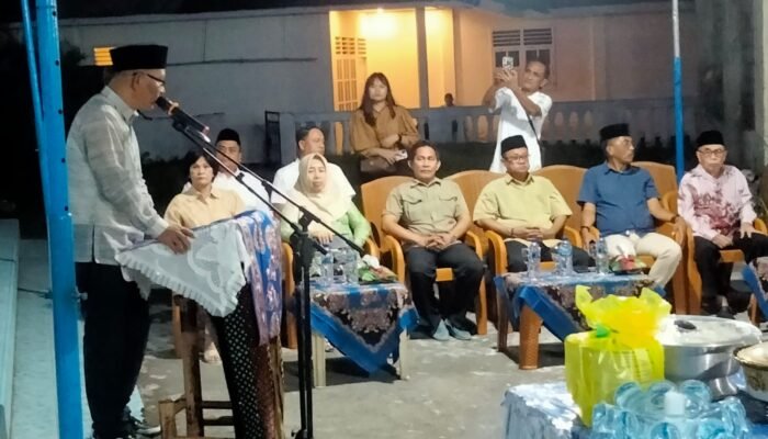 Pasi Intel Kodim 1301/Sangihe hadiri Halal Bihalal Lebaran Ketupat di Petta Barat