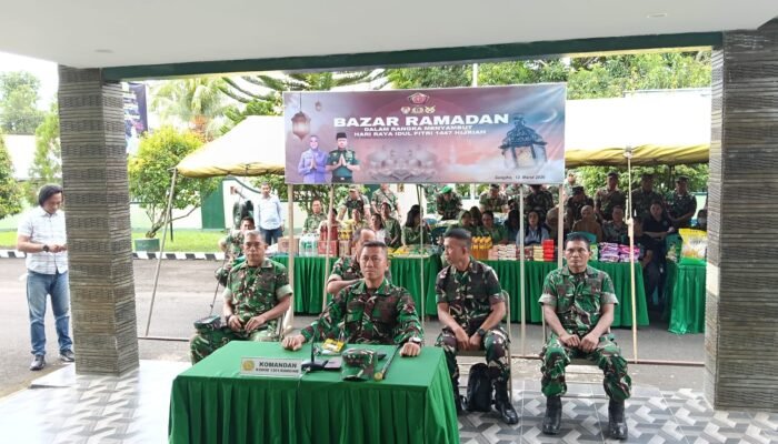 Dandim 1301/Sangihe Ikuti Video Conference Peresmian Bazar Ramadhan Serentak Sambut Idul Fitri 1447 H
