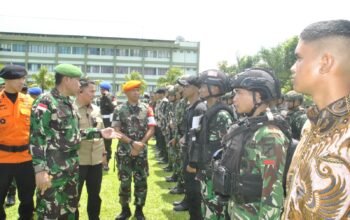 Danrem Santiago Jamin Keamanan Wapres RI Selama di Sulawesi Utara