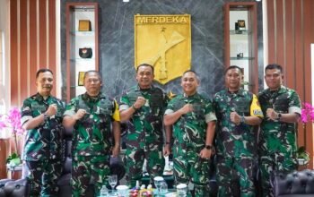 Pangdam XIII/Merdeka Terima Kunjungan Dankodiklatad