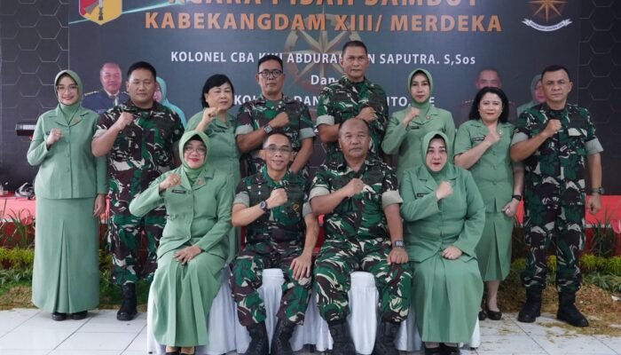 Bekangdam XIII/Merdeka Gelar Pisah Sambut Kabekangdam
