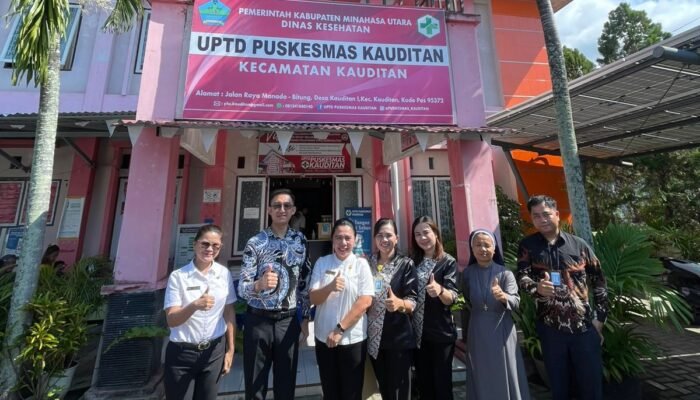 Direksi Rumah Sakit Lakukan Kunjungan ke Sejumlah Puskesmas di Minahasa Utara