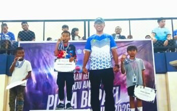 Dandim 1301/Sangihe Hadiri Penutupan Kejuaraan Tinju Amatir, TNI Dukung Pembinaan Generasi Muda