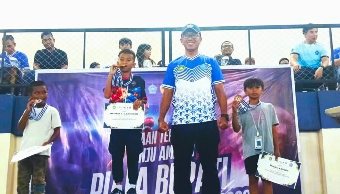 Dandim 1301/Sangihe Hadiri Penutupan Kejuaraan Tinju Amatir, TNI Dukung Pembinaan Generasi Muda