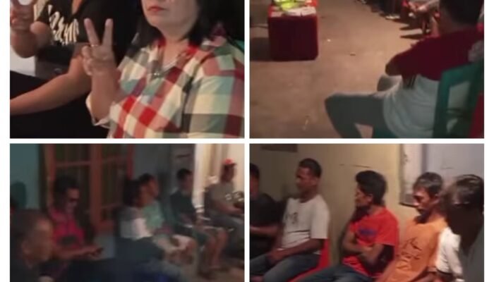 Penuh Keakraban Agustina Conny Umboh Berbagi Kisah dengan Warga Woleng