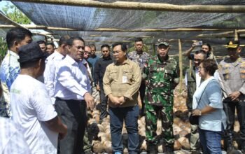 Dampingi Mentan RI, Brigjen TNI Martin Turnip Perkuat Sinergi Sektor Pertanian Sulut