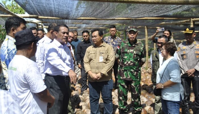 Dampingi Mentan RI, Brigjen TNI Martin Turnip Perkuat Sinergi Sektor Pertanian Sulut