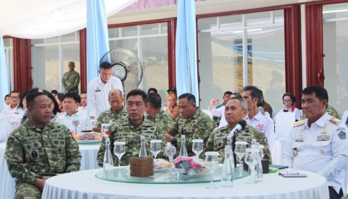 Presiden RI Luncurkan Koperasi Merah Putih, Danrem 131/Santiago Hadir Berikan Dukungan Penuh untuk Ekonomi Kerakyatan