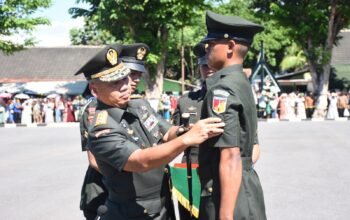 Pangdam XIII/Merdeka Tutup Dikmata TNI AD Gelombang I Tahun 2026: Prajurit Muda Siap Kawal Batalyon Teritorial Pembangunan