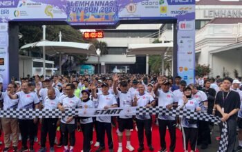 Dukung Transformasi Lemhannas RI, Pangdam XIII/Merdeka Turut Meriahkan Ajang Fun Run 2026