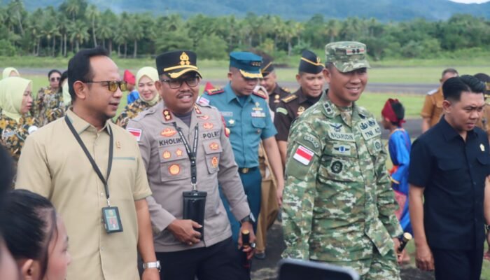 Kodim 1301/Sangihe Hadiri Agenda Kunjungan Kerja Kajati Sulut