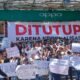 Suarakan Keadilan, Ratusan Massa Gelar Aksi Damai di IT Center Manado