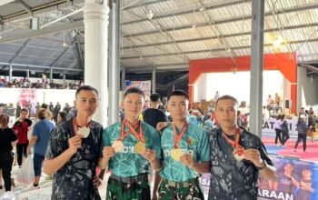 Prajurit Yonif TP 824/MO’E’A Sabet Juara di Karate Open Tournament JJ Cup Sulawesi Utara 2026
