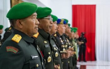 Hadiri Sertijab Danrem 131/Santiago, Danrindam XIII/Merdeka Tegaskan Komitmen Sinergi Antar Satuan