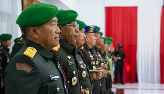 Hadiri Sertijab Danrem 131/Santiago, Danrindam XIII/Merdeka Tegaskan Komitmen Sinergi Antar Satuan