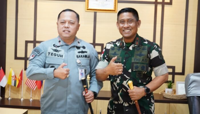 Sambangi Bakamla, Danrem 131/Santiago Yang Baru Bawa Semangat Baru Pengawasan Maritim Sulawesi