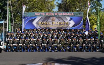 Peringati HUT ke-80 Pomad, Pomdam XIII/Merdeka Gelar Apel Korps dengan Penekanan Khusus Danpuspomad Terkait Batalyon YTP
