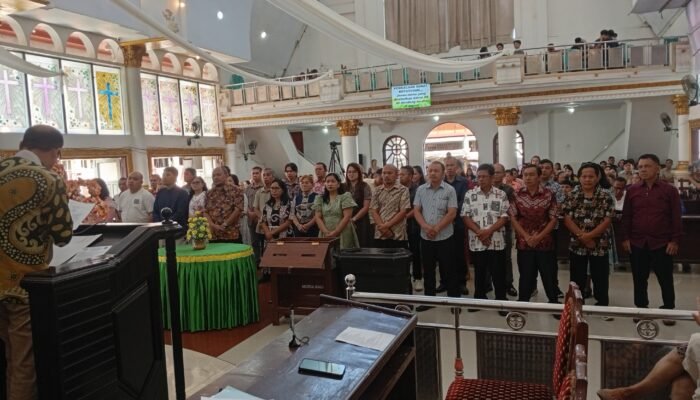 BPMJ GMIM Moria Kali Resmi Lantik Panitia Pemilihan Pelsus 2026