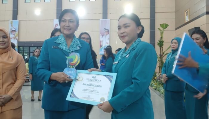 TP PKK Sangihe Sabet Juara I Lomba PHBS Tingkat Sulawesi Utara