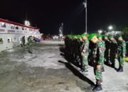 Tuntaskan Misi Pengamanan Perbatasan, Satgas Pamputer Kodam XIII/Merdeka Kembali ke Manado