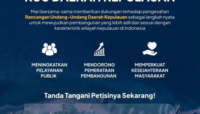Senator Stefanus BAN Liow Ajak Masyarakat Dukung Lahirnya UU Daerah Kepulauan