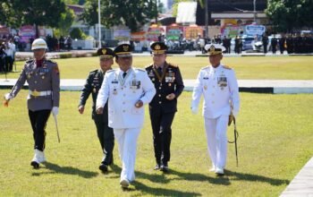 Perkokoh Sinergi, Pangdam XIII/Merdeka Hadiri Puncak Peringatan Hari Bhayangkara ke-80