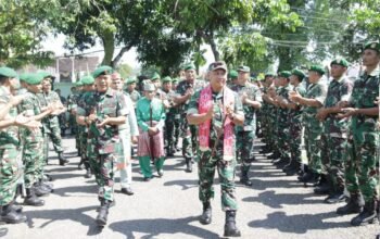 Kunker ke Kodim 1303/Bolmong, Pangdam XIII/Merdeka Tekankan Prajurit Harus Jadi Solusi di Tengah Masyarakat