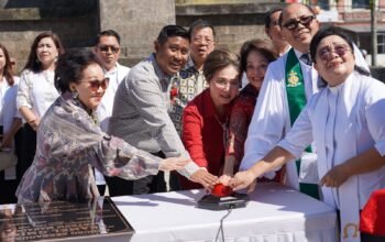 Hadiri Pentahbisan Gedung Serba Guna GMIM Sentrum Manado, Danrem 131/Santiago Ajak Jemaat Perkokoh Toleransi dan Kerukunan di Bumi Nyiur Melambai