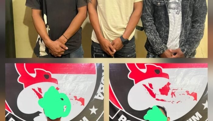 Polres Boltim Bongkar Jaringan Sabu Lintas Daerah, Lima Tersangka dan 10 Paket Diamankan