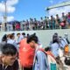 Setelah Perjalanan Laut, Personel Karya Bakti Skala Besar Kodam XIII/Merdeka Tiba di Pelabuhan Melonguane Talaud