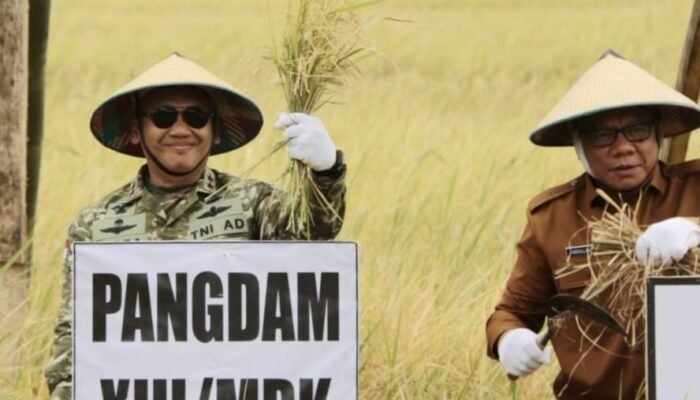 Pasca Panen Raya di Dumoga, Pangdam XIII/Merdeka Jadikan Ketahanan Pangan Modal Pertahanan Daerah