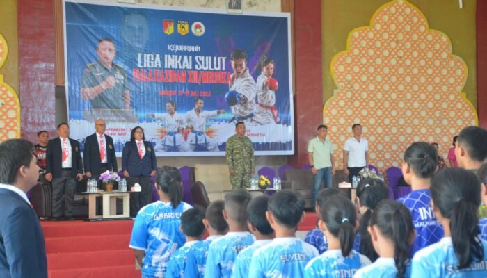 Piala Kazidam XIII/Merdeka Jadi Rebutan Ratusan Atlet Karate di Liga INKAI Sulut