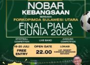 Danrem 131/Santiago Jadi Ketua Panitia, Nobar Kebangsaan Forkopimda Sulut Jadi Ajang Pererat Persatuan Warga