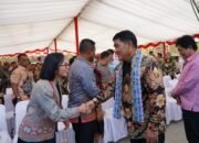 Hadiri Pengucapan Syukur Kabupaten Minahasa, Ketua Persit Koorcabrem 131 Santiago Perkuat Silaturahmi