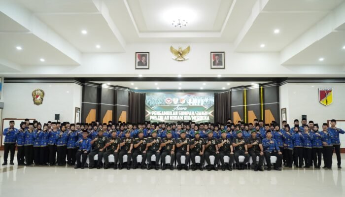 Pengambilan Sumpah PNS Kodam XIII/Merdeka, Pangdam: Wujudkan Ikrar dalam Tindakan Nyata