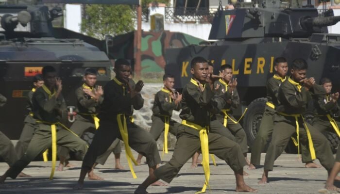 Kikav 10/MSC Gelar Lomba Pencak Silat Militer Asah Naluri Tempur Prajurit