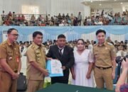Bupati Sangihe Hadiri Kawin Massal Yang di Gelar Pemerintah Provinsi Sulawesi Utara