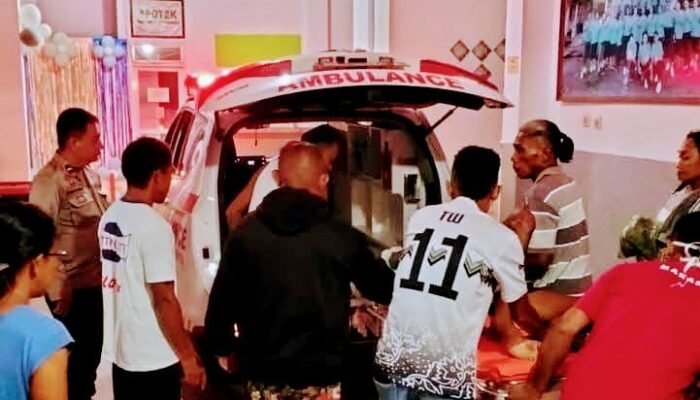 Pejalan Kaki Jadi Korban Kecelakaan di Jalan Raya Kampung Lebo